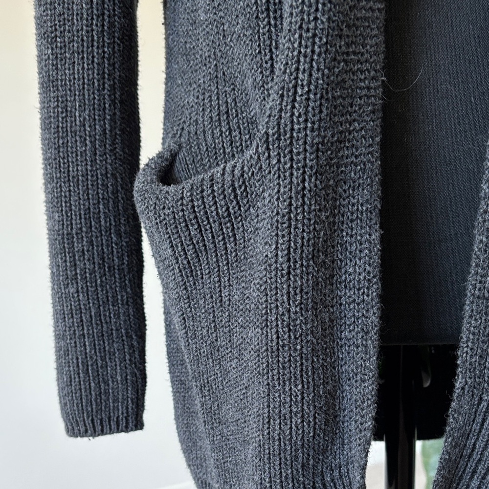 Universal Thread Dark Gray Ribbed Sweater - Picture 4 of 6